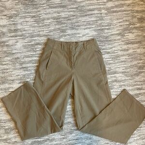 Aritzia Wilfred Tan Trousers with Pockets - Size 6 | HARDLY WORN